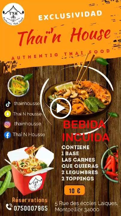 THAÏ ´N HOUSE - Menu Image 3